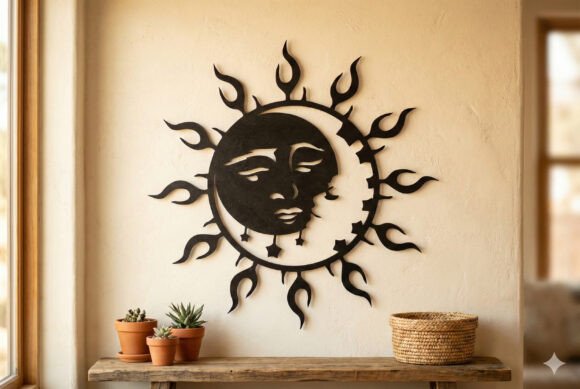 Download Sun and Moon Wall Art - Moon wall art Collection