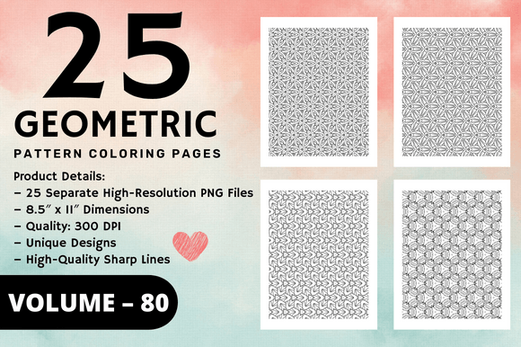 Download Adult Geometric Pattern Coloring Pages - Premium Resources